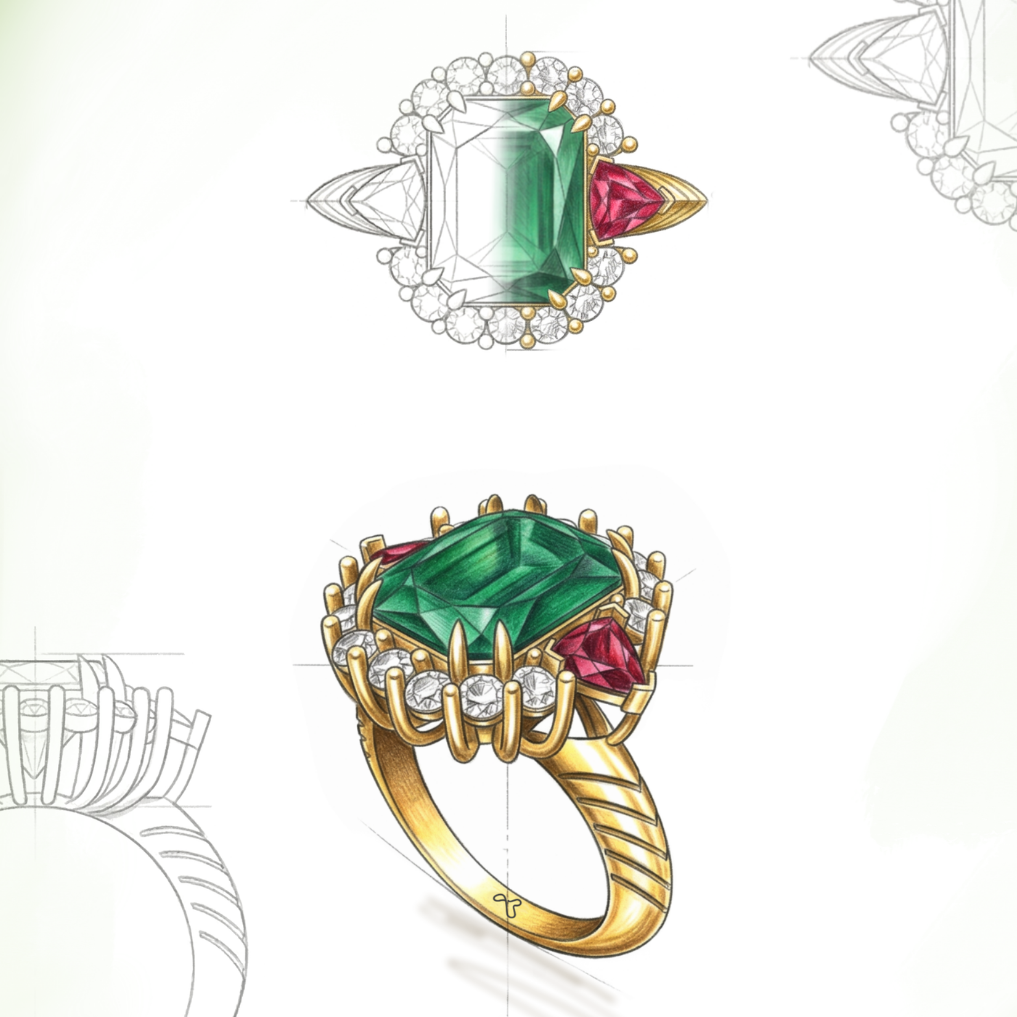 Secret Garden Ring