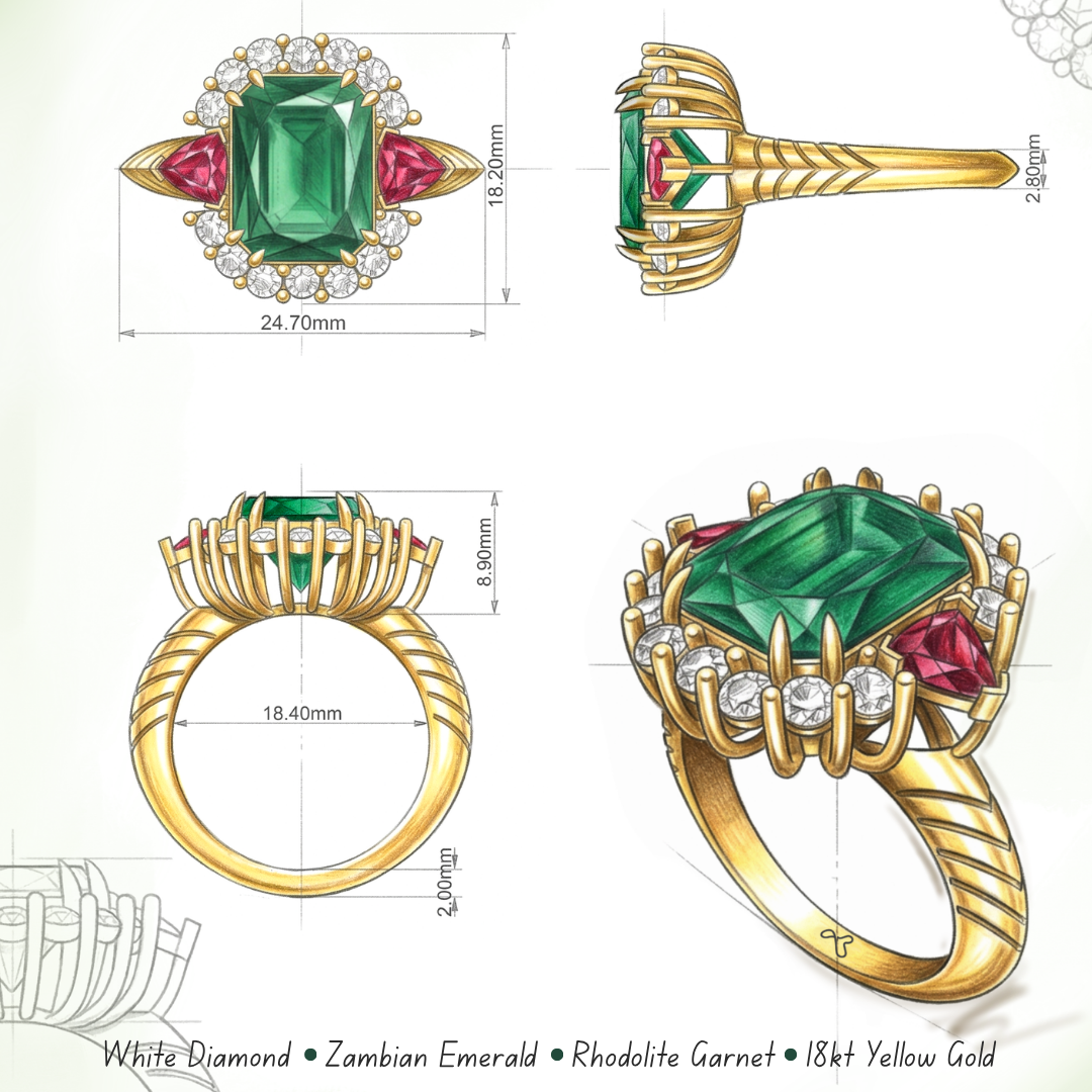Secret Garden Ring