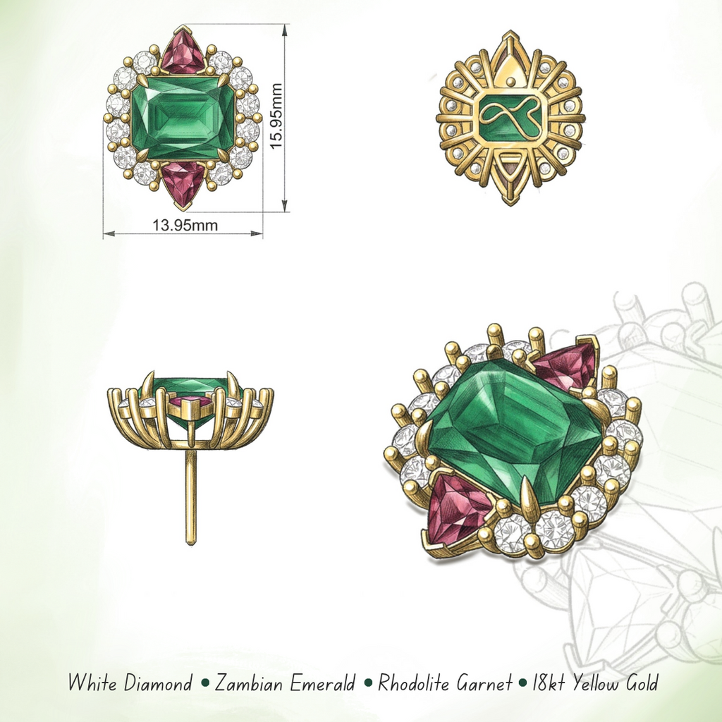Secret Garden Studs