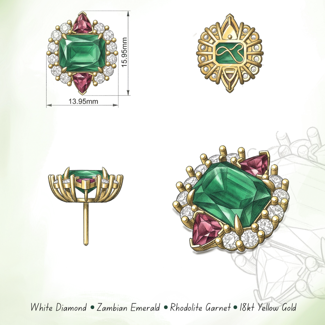Secret Garden Studs