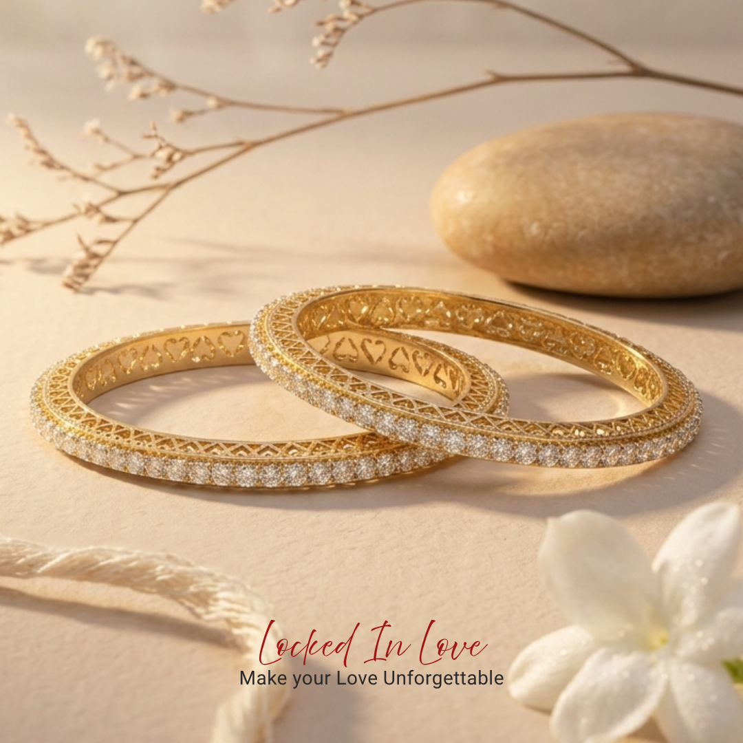Locked in Love Bangle