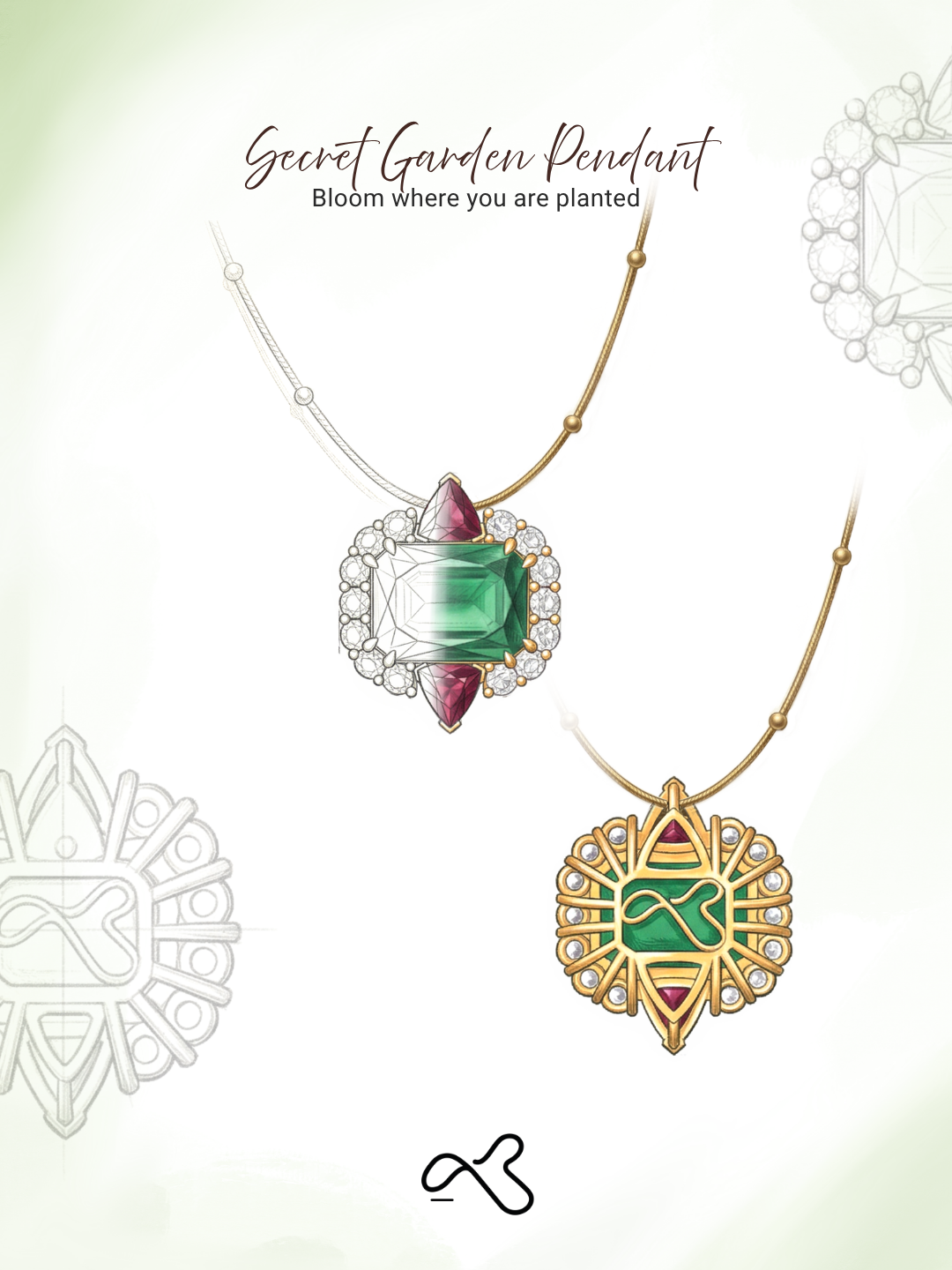 Secret Garden Pendant