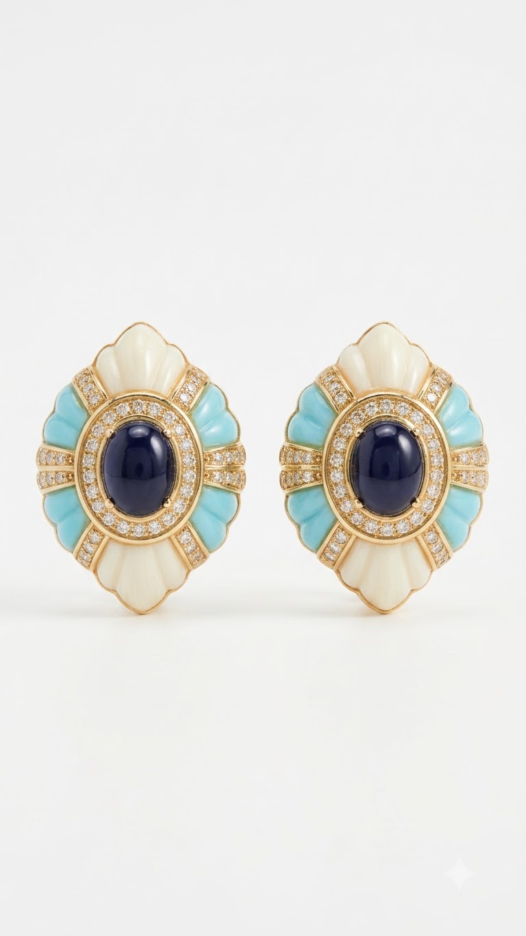 Aasmani Earring