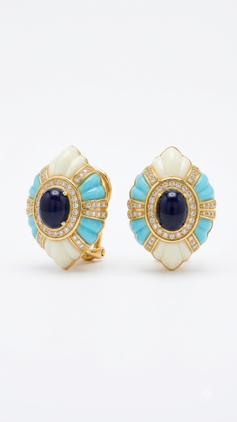 Aasmani Earring
