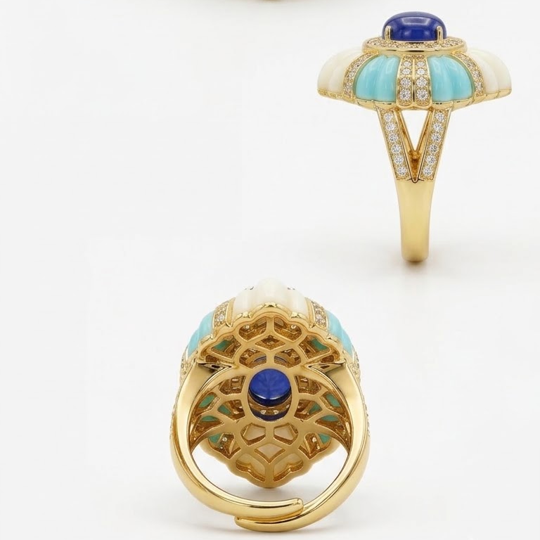 Aasmani Ring