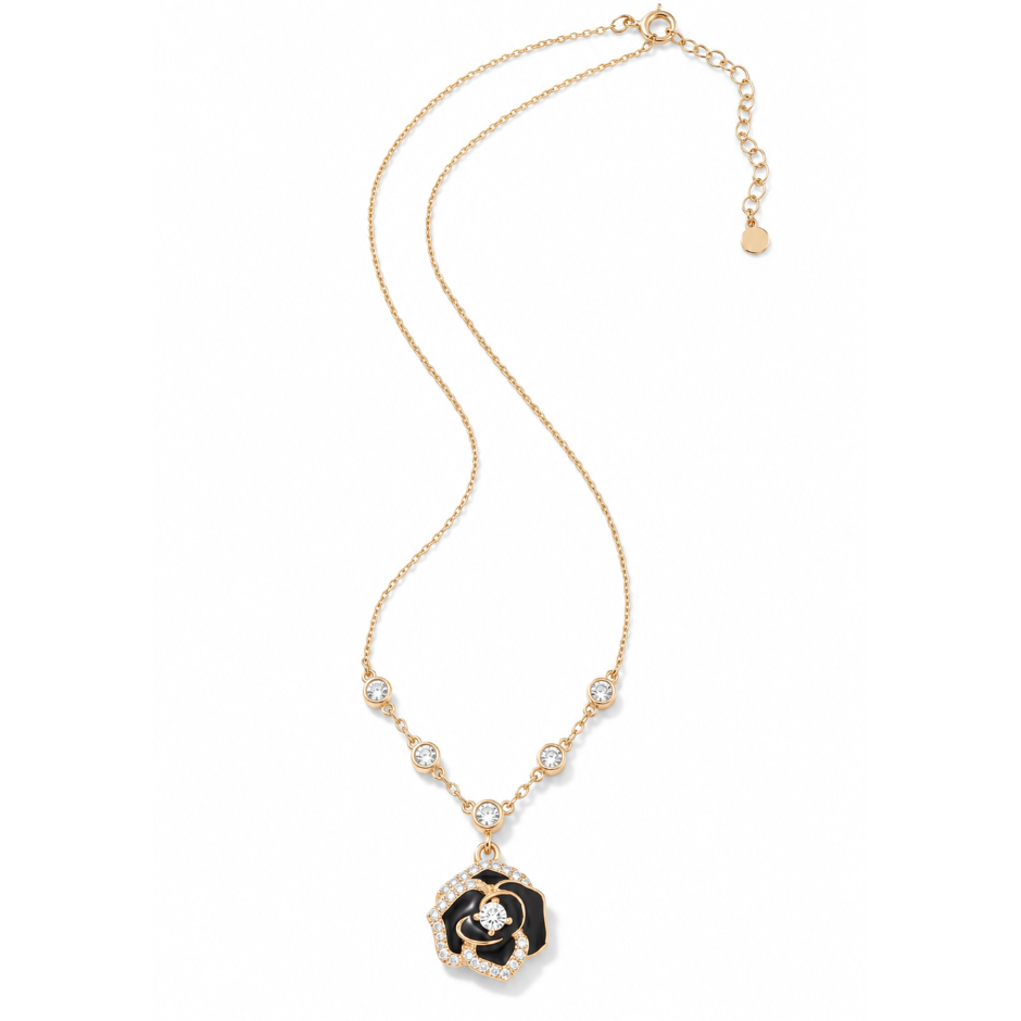 Black Rose Pendant