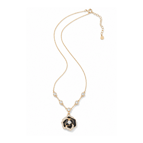 Black Rose Pendant