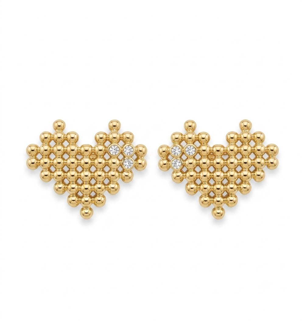 Digital Love Studs