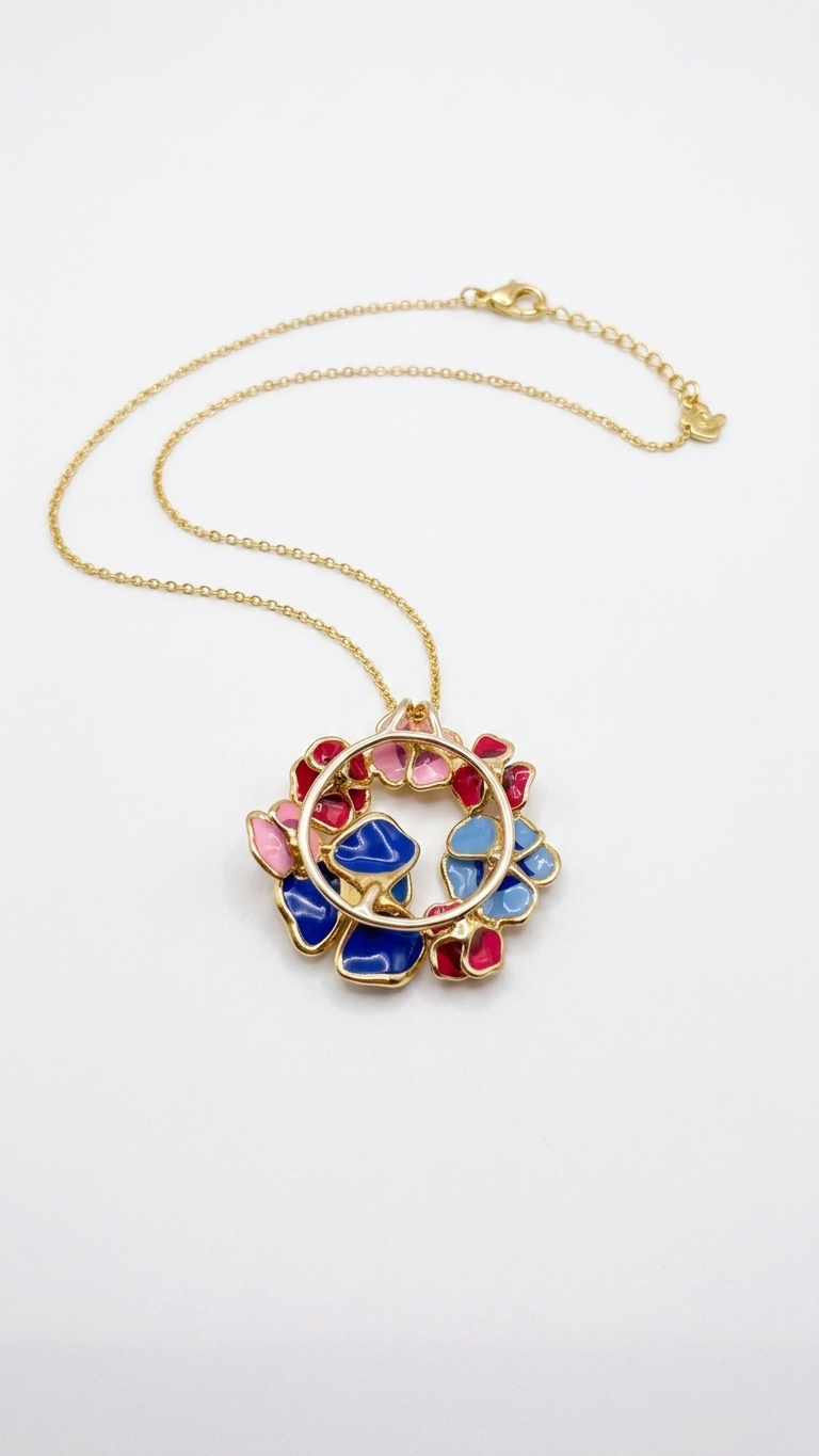Floral Petal Pendant
