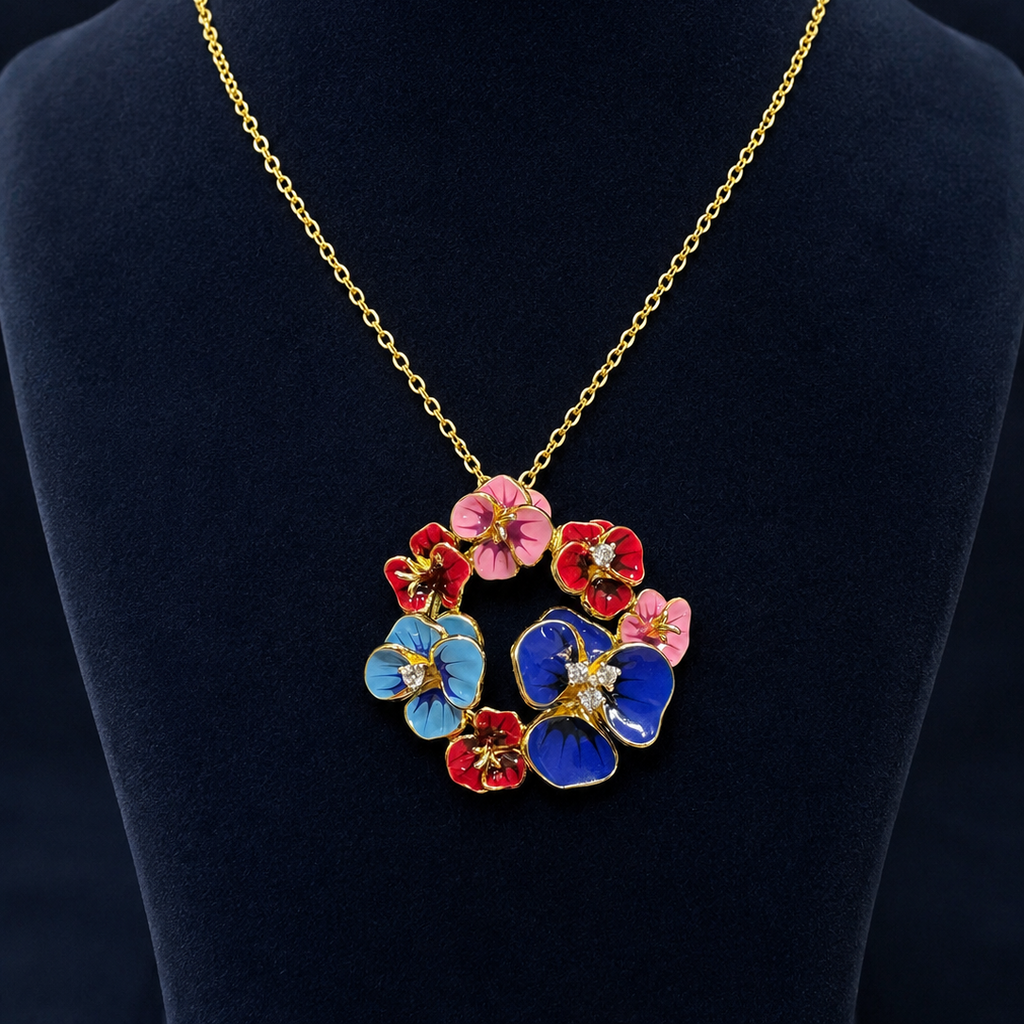 Floral Petal Pendant
