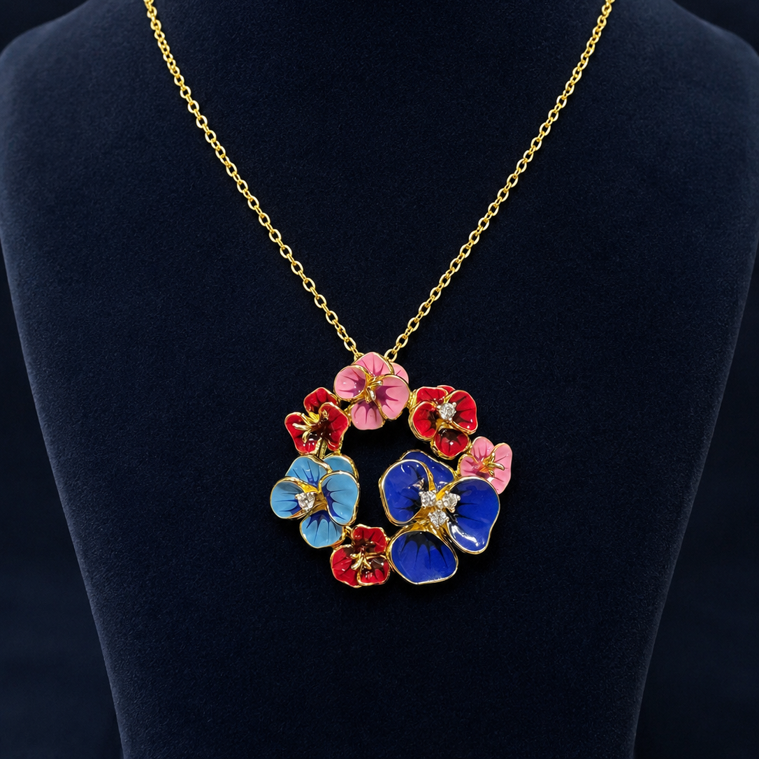 Floral Petal Pendant