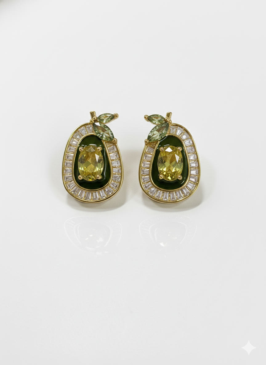 Pear Studs