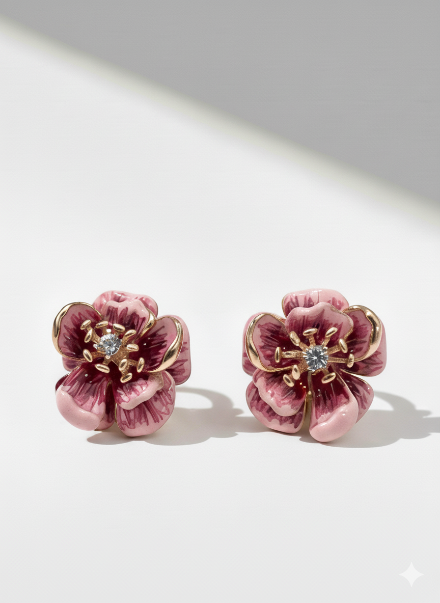 Petal Kiss Studs