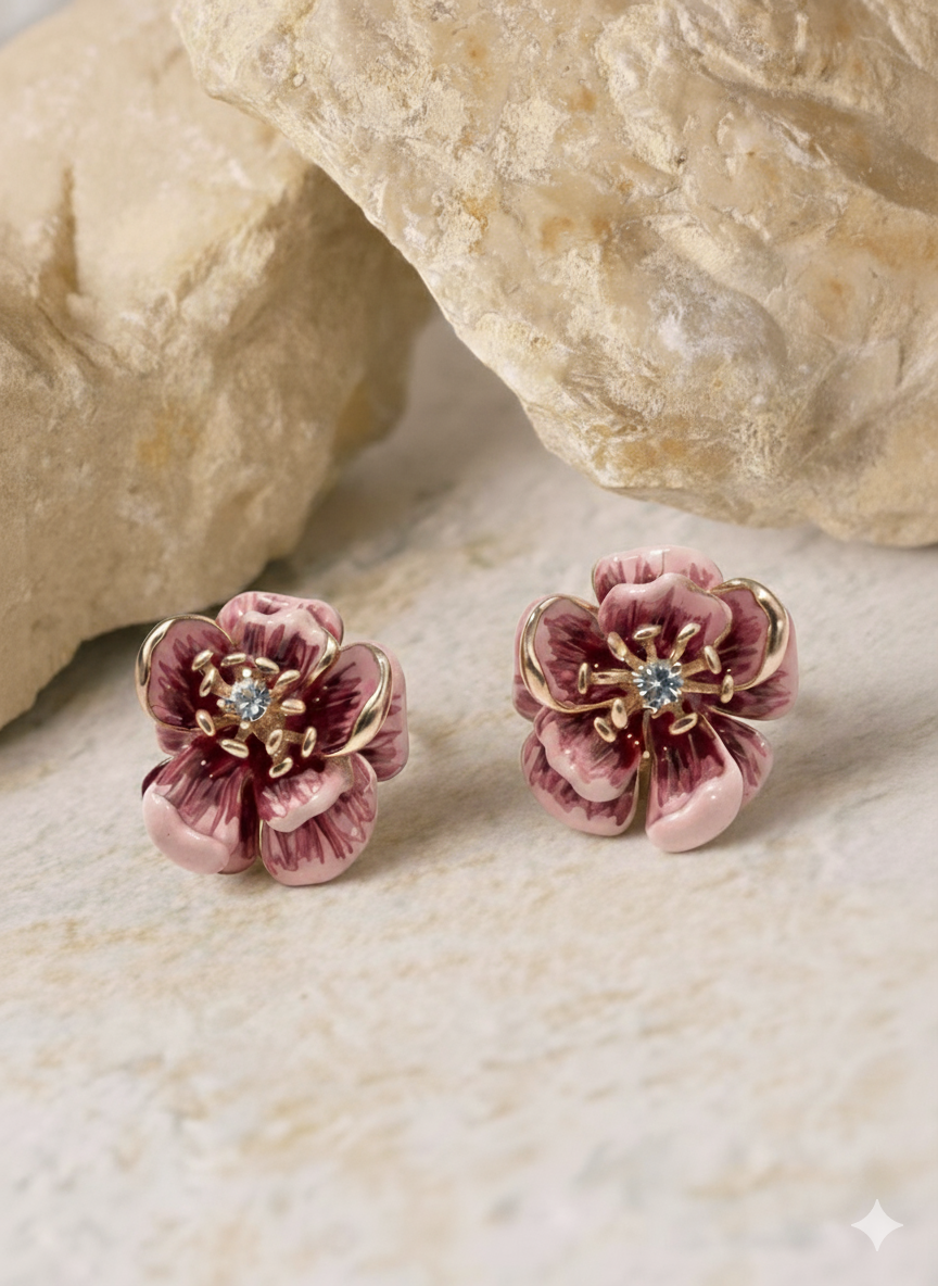 Petal Kiss Studs