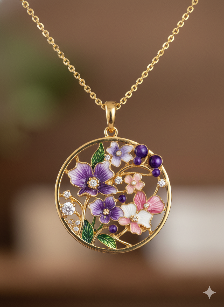 Floral Bloom Pendant