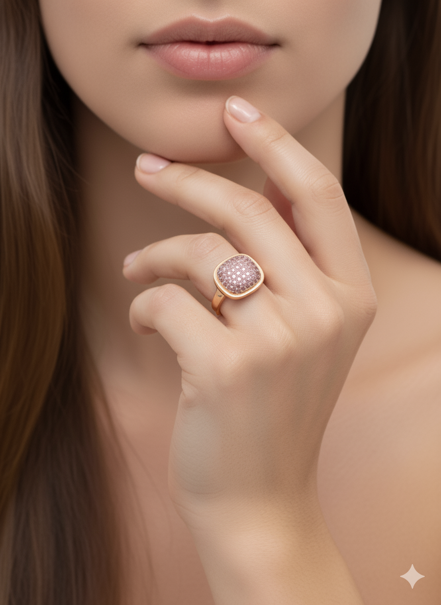 Blush Pink Ring