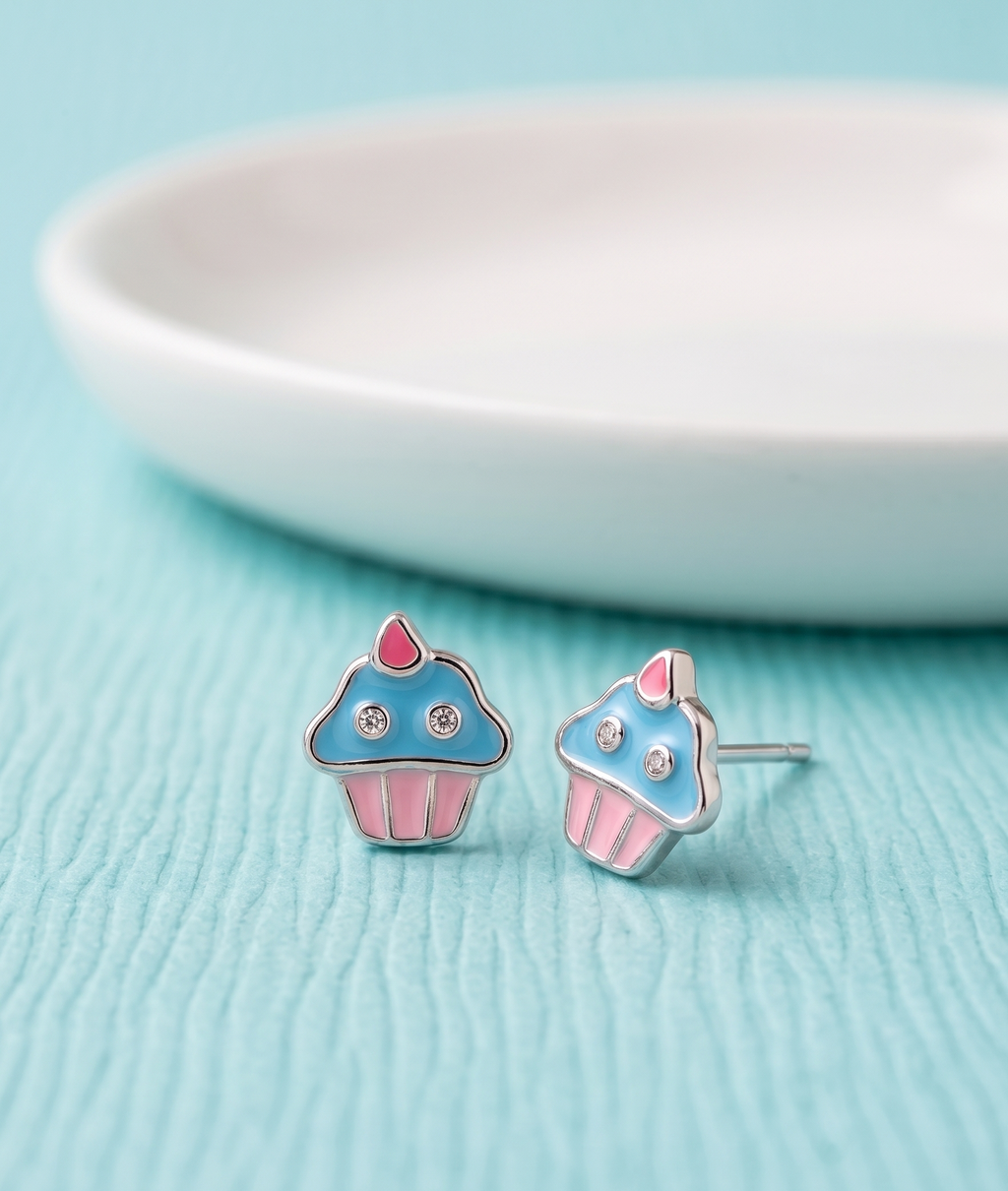 Cup Cake Studs
