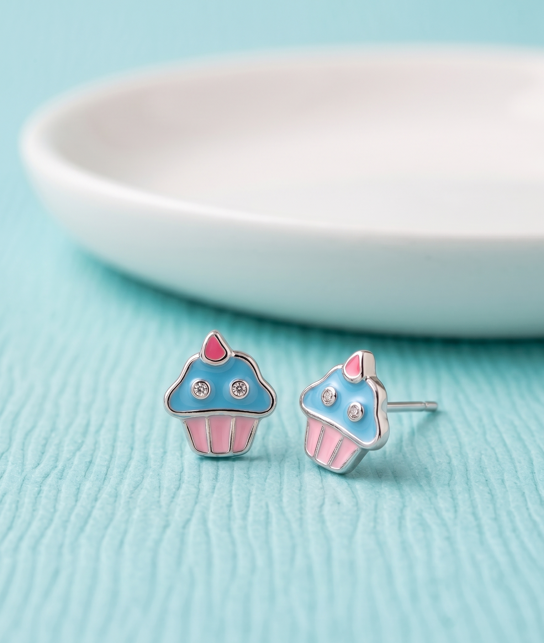 Cup Cake Studs