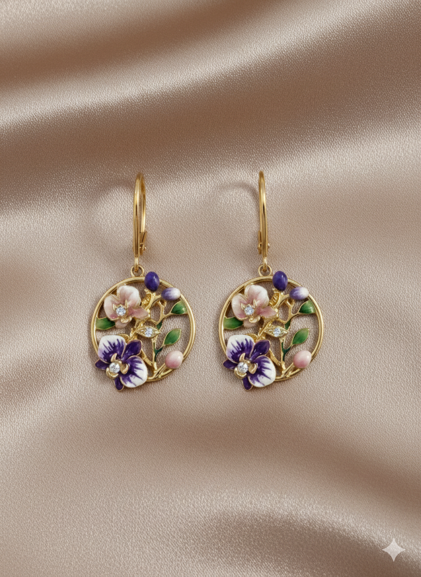 Floral Bloom Earring