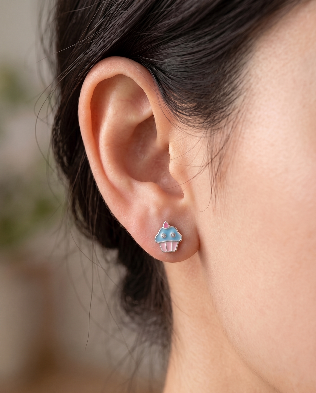 Cup Cake Studs