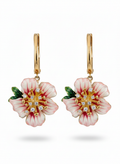 Cherry Blossom Whisper Earrings: 925 Sterling Silver Earrings