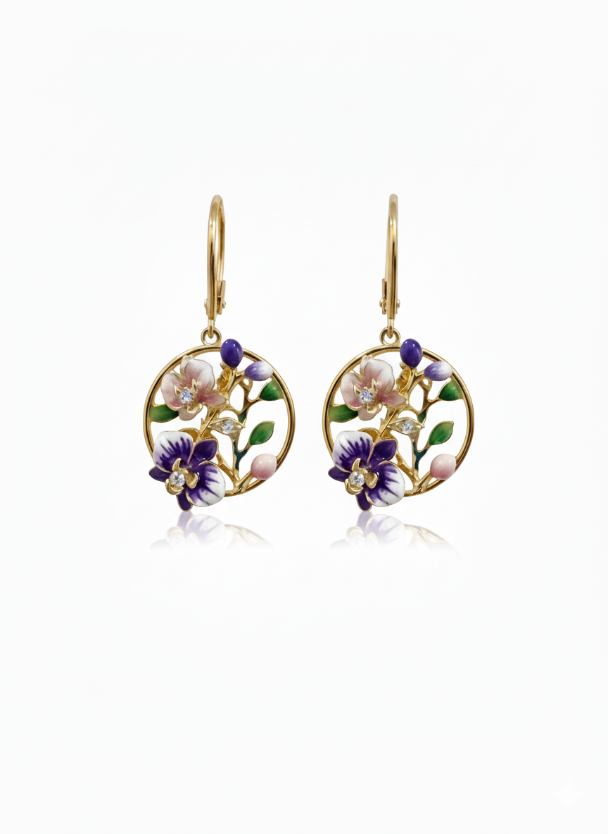 Floral Bloom Earring