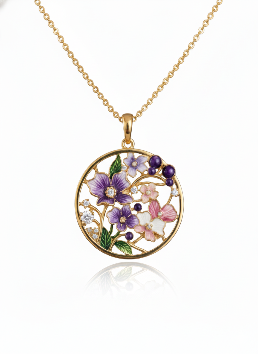 Floral Bloom Pendant