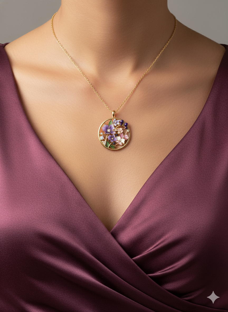 Floral Bloom Pendant