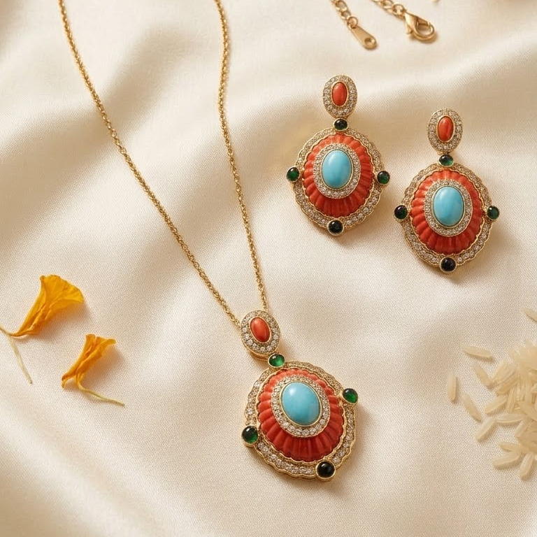 Ghoomar Pendant