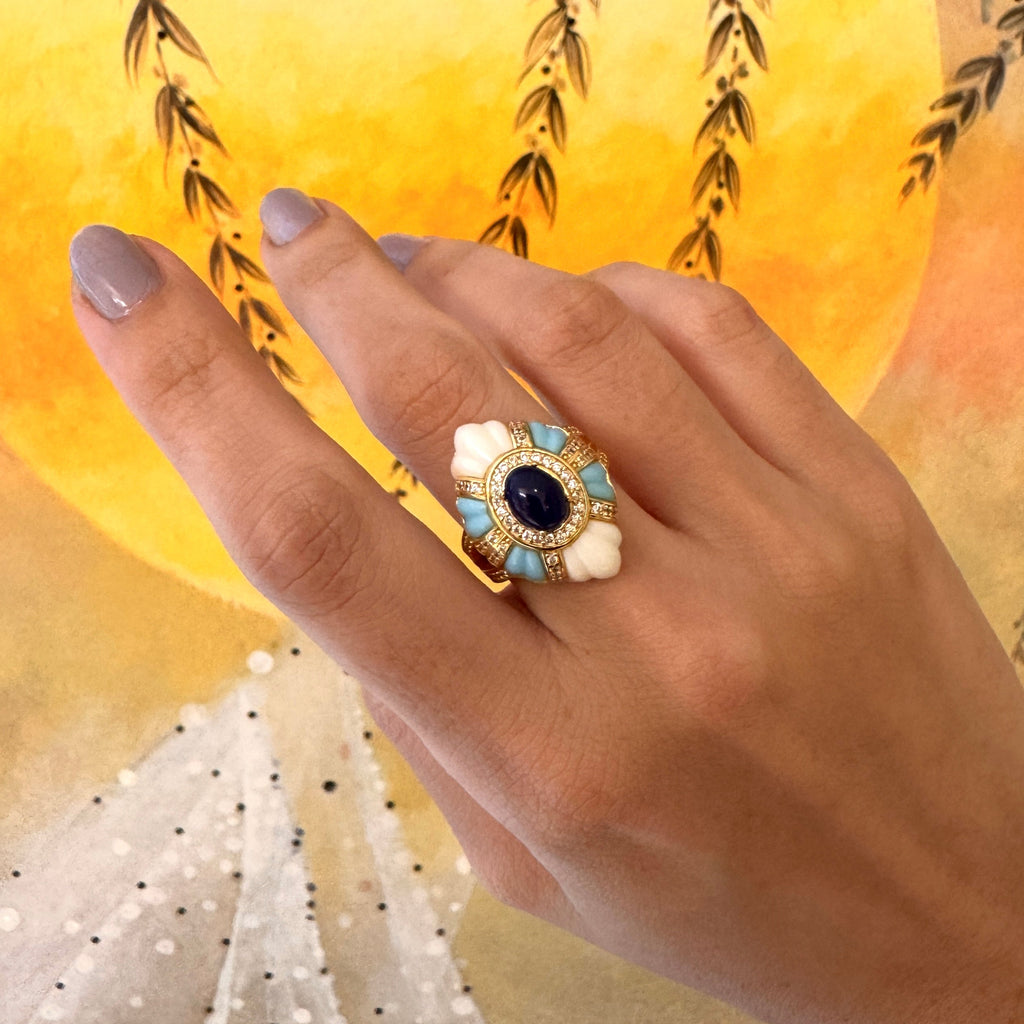 Aasmani Ring
