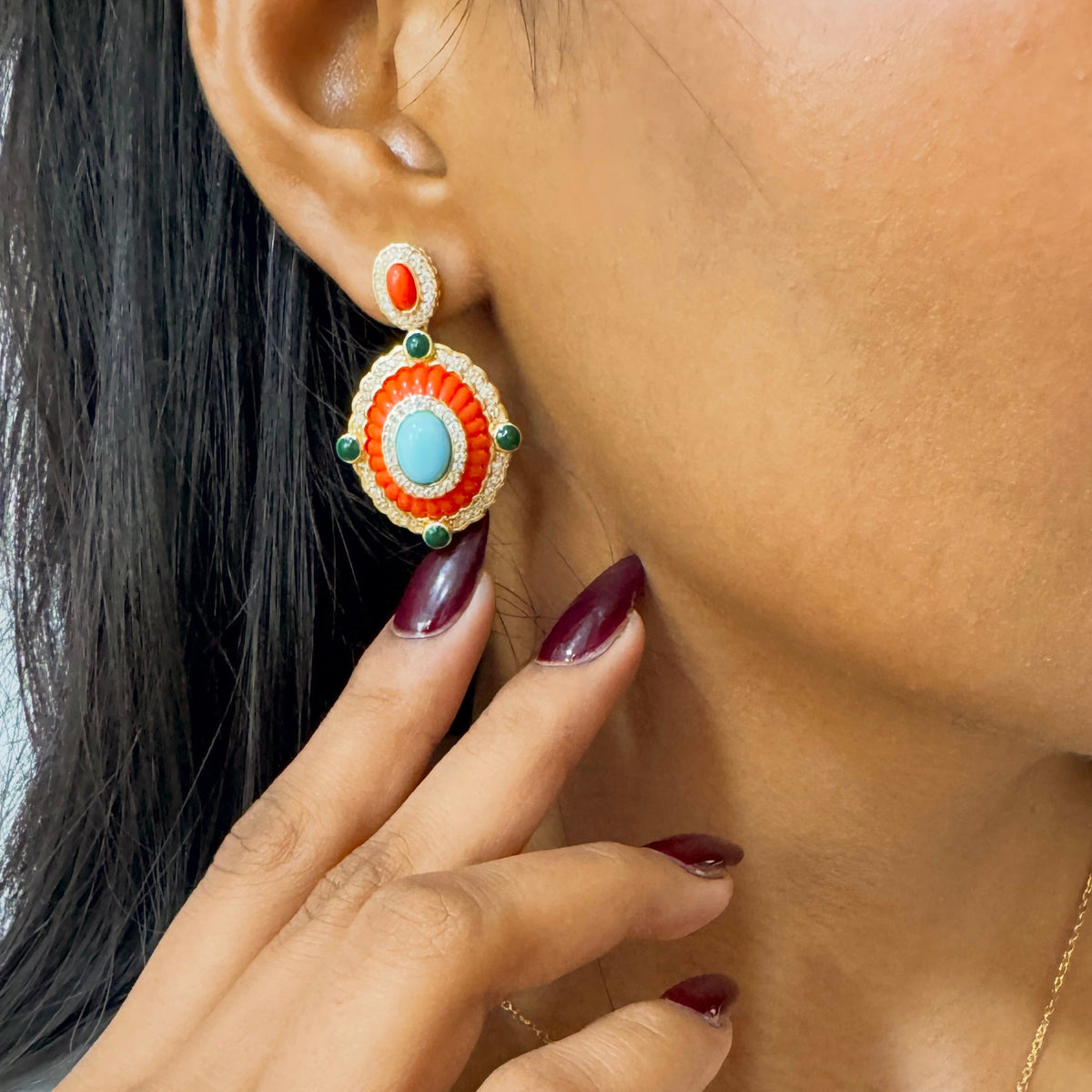 Ghoomar Earring