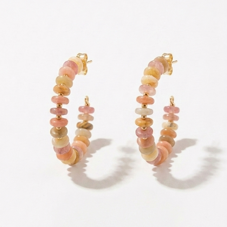 Pastel-Tint Hoops