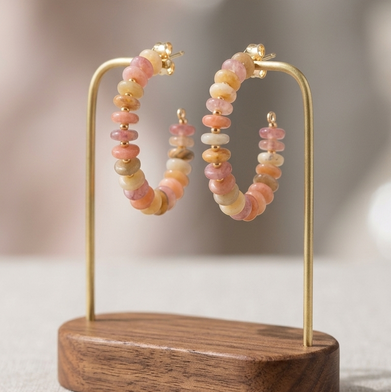 Pastel-Tint Hoops