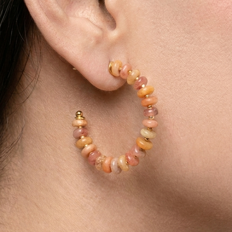 Pastel-Tint Hoops