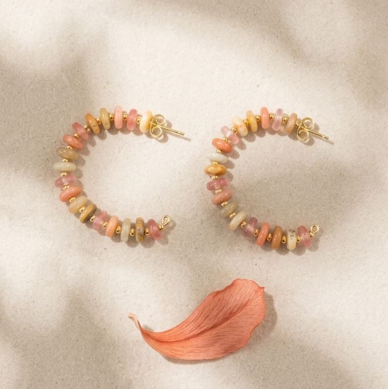 Pastel-Tint Hoops