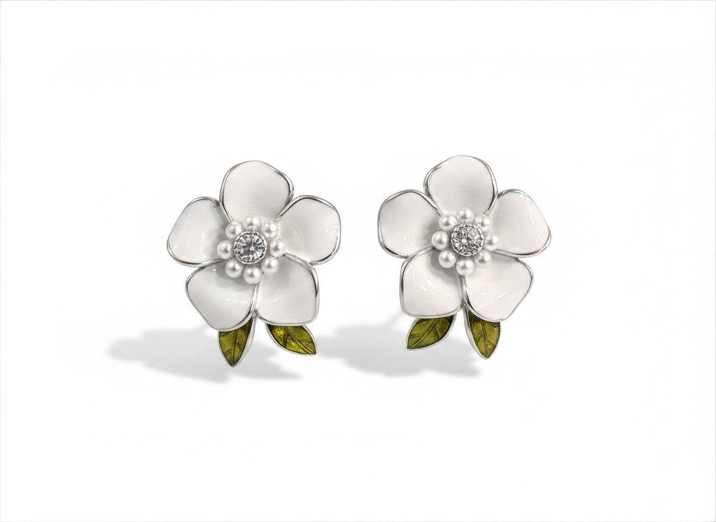 Pearl Bloom Studs