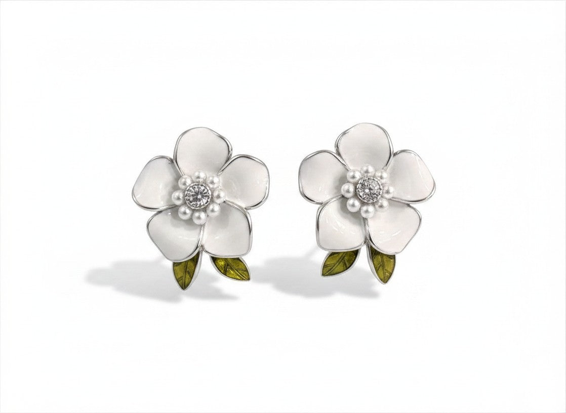 Pearl Bloom Studs