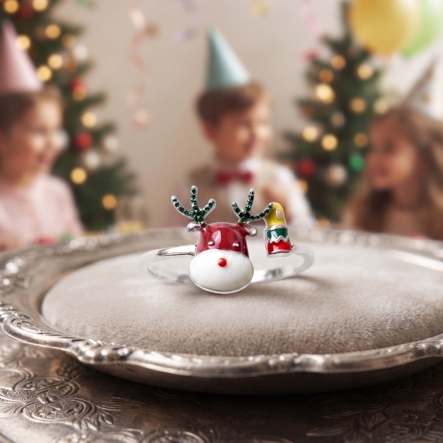 Reindeer Joy Ring