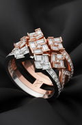 The SoulShine Ring: 18K Gold Convertible Stackable Ring