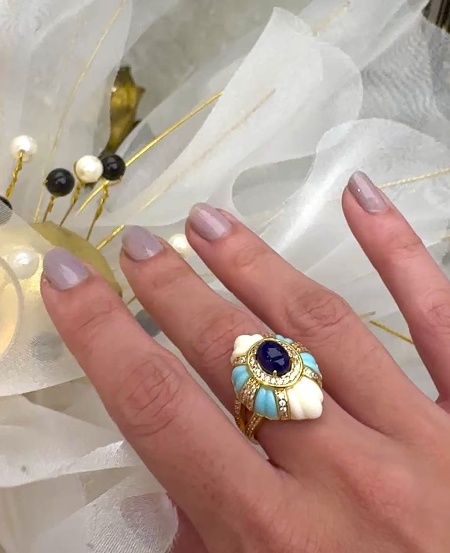 Aasmani Ring