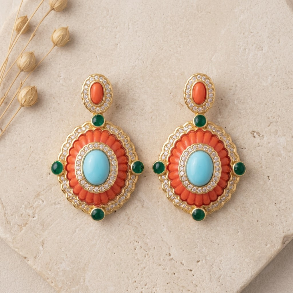 Ghoomar Earring