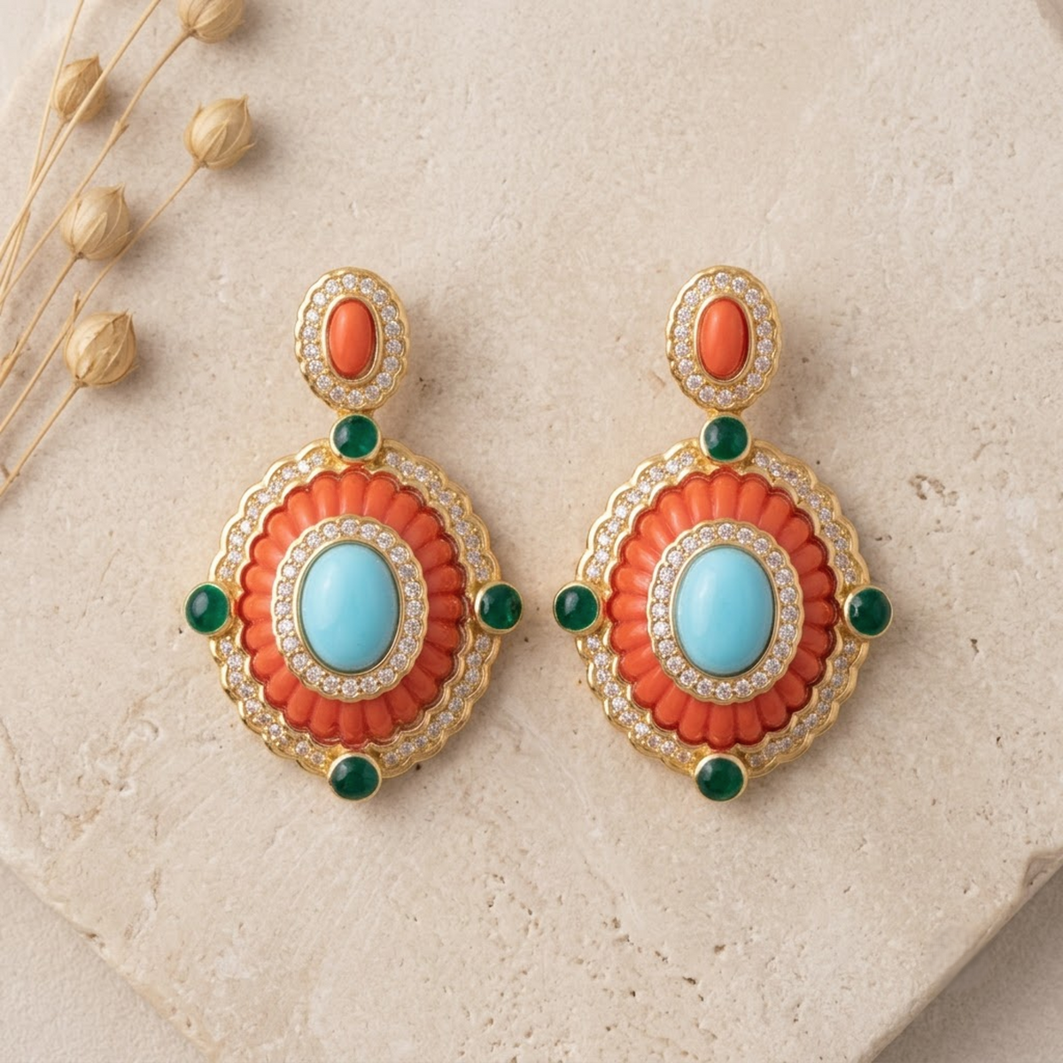 Ghoomar Earring